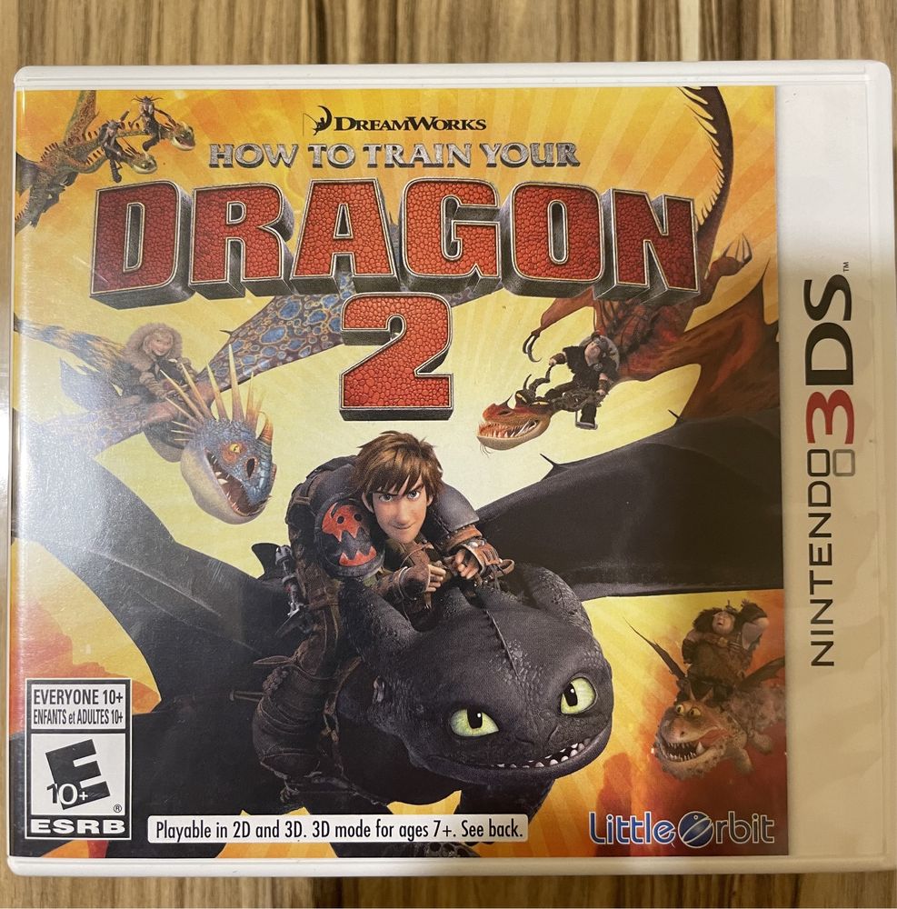 Joc *HOW TO TRAIN YOUR DRAGON 2* fullbox, pentru Nintendo 2DS/3DS