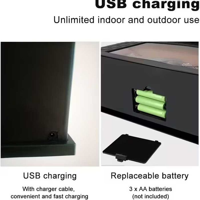 Настолна декоративна камина на ток с изкуствен огън за декорация