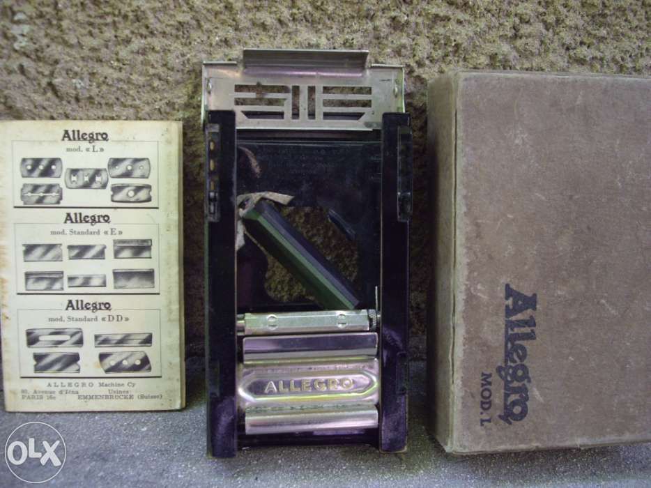 aparat de ascutit lame vintage-swiss made 1960