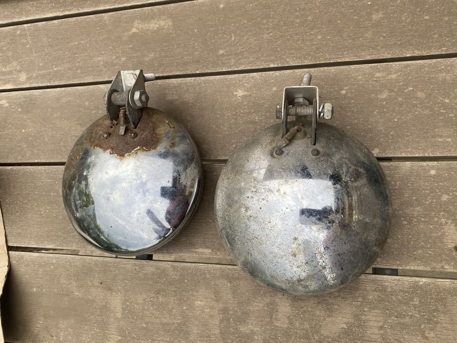 Proiectoare cromate Elba dacia 1300 1310 lada skoda ford aro fiat vw