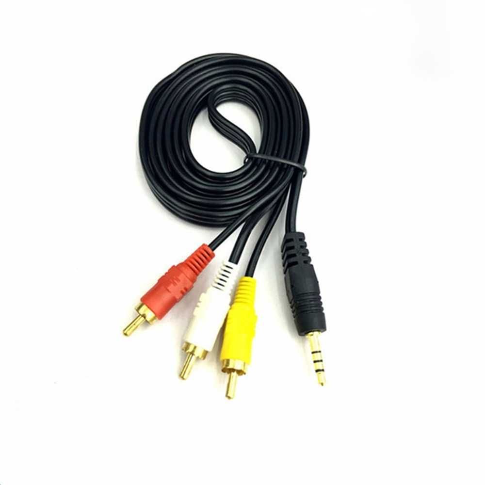 Cablu AV, jack 3.5mm 4 cai la 3 RCA cod 169
