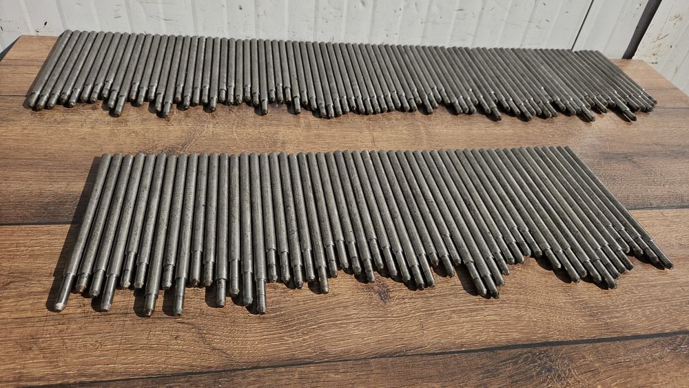 Bară inox fi 7,8,9,10mm / 140-210 mm lungime ( NU vând la kg )
