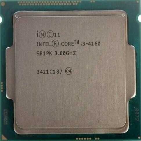 процессор intel core i3 4160, 3.60 Ghz