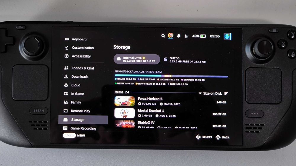Steam Deck OLED 512GB → 2TB Upgrade Memorie – Performanță Maximă