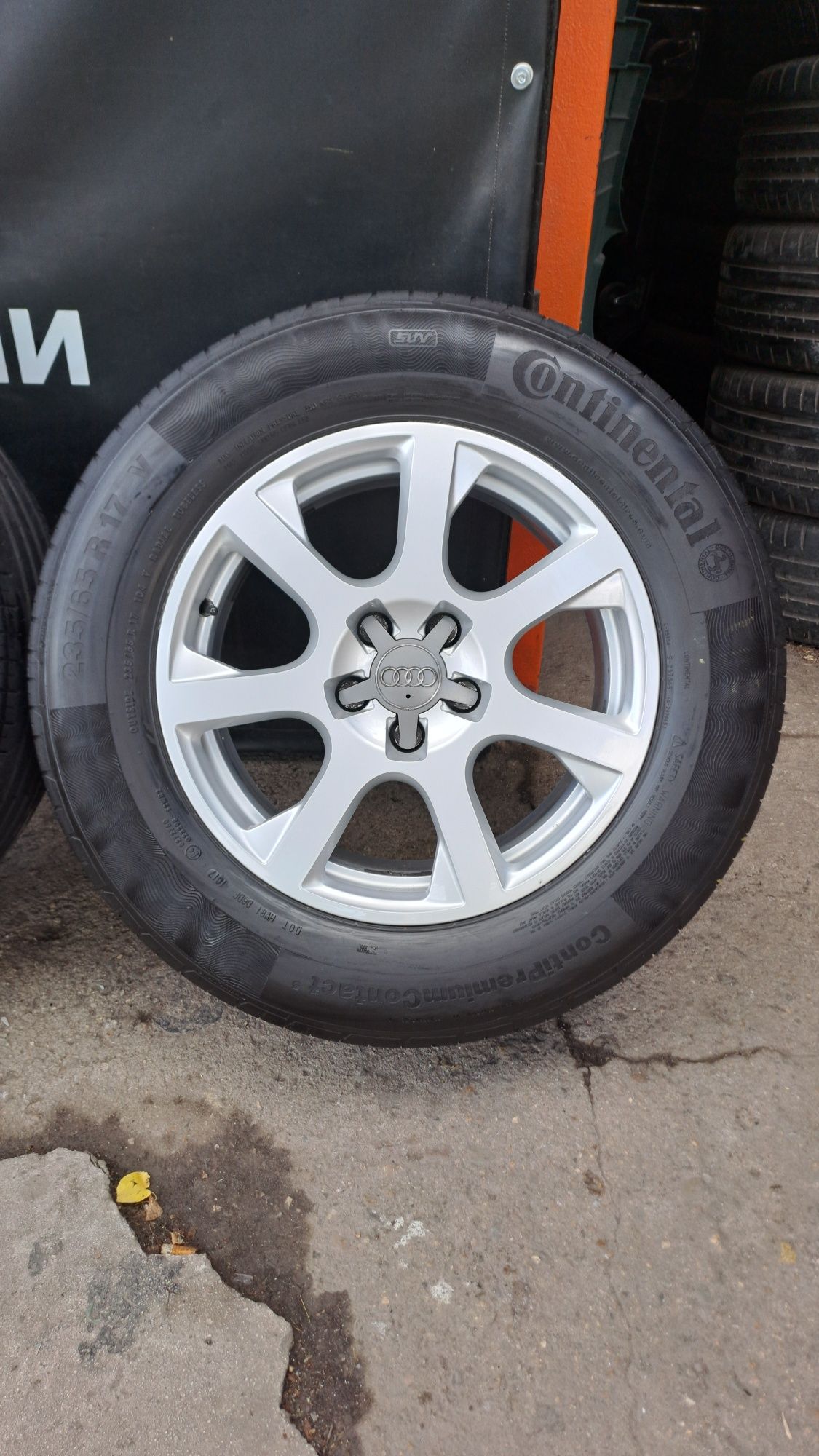 17" 5Х112мм Ауди Кю 5, Audi Q5 5x112mm с Летни гуми 235 65 17
