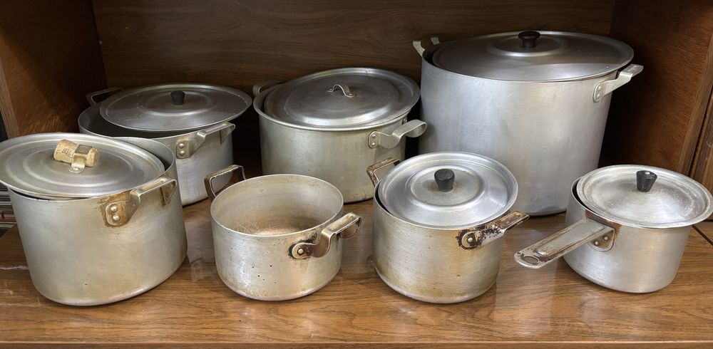 Кастрюли алюминиевые советские разные от 500 тг