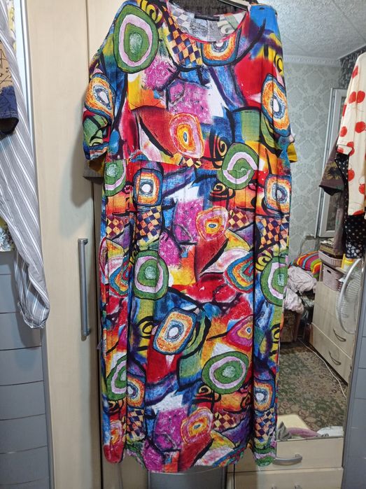 Продам летнее платье 5хл хлопок