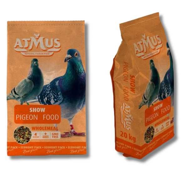 Базова храна за гълъби Atmus #1, многокомпонентна, 10/20 кг