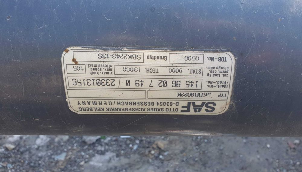 Axa SAF, SKRB9022K, 945960374900, 233013156