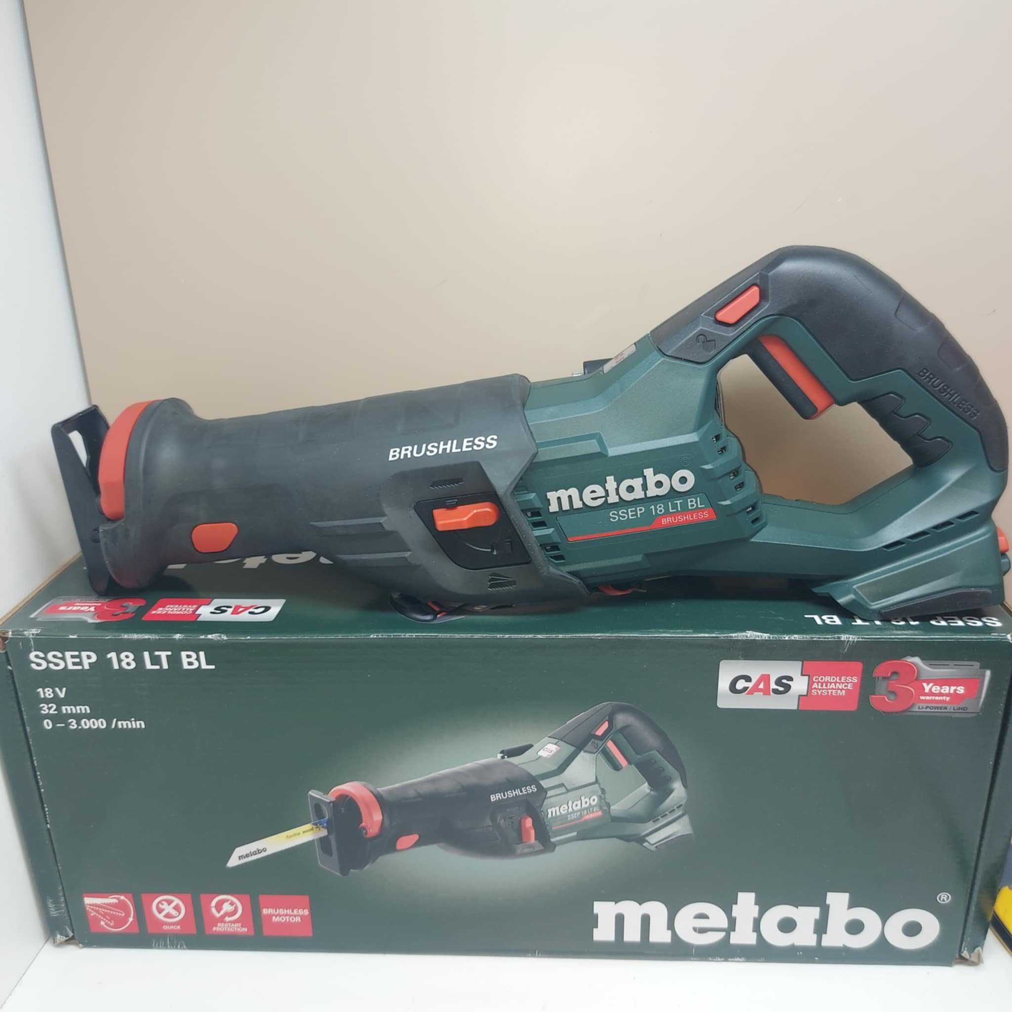 Акумулаторен саблен трион Metabo SSEP 18 LT BL