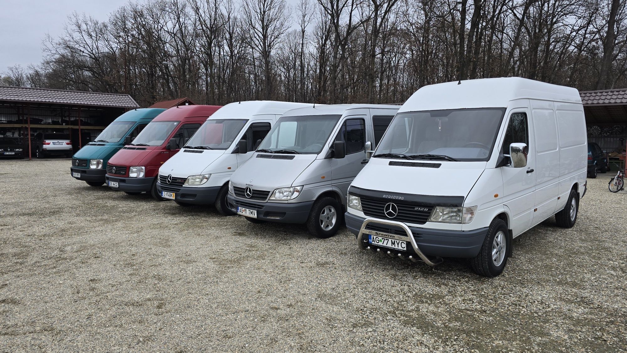 Volkswagen LT (motoare 2.5) și Mercedes Sprinter (motor 2.9 si 2.2)