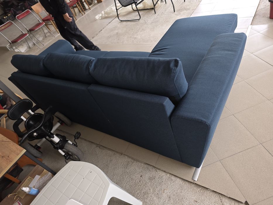 Чисто нови ъглови дивани, разтегателни с ракла