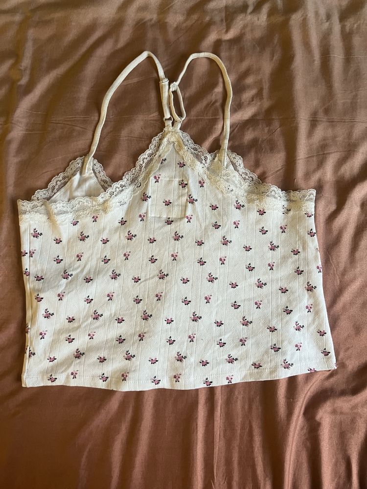 Top de Pijama Coquette Floral
