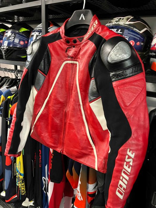 Кожено яке за мотор DAINESE AVRO D1 72-Anniversary,размер 56-XL