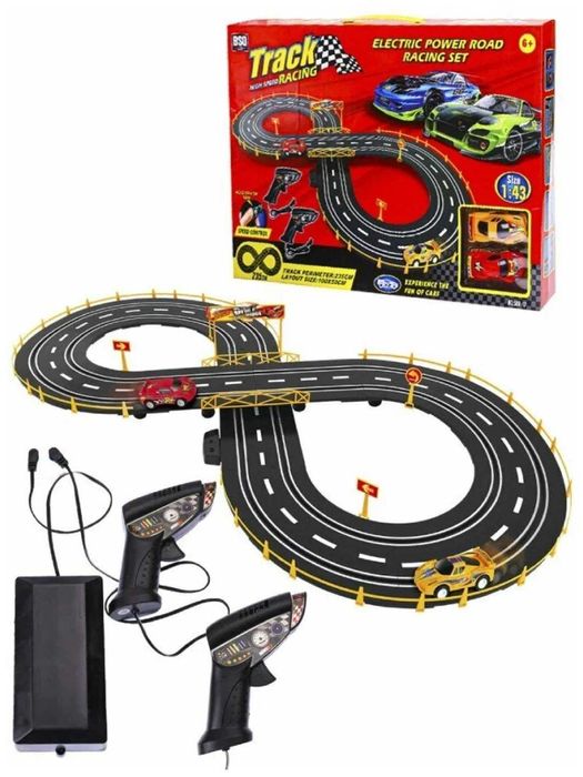 игрушка электропоездом и машинками 92 детали