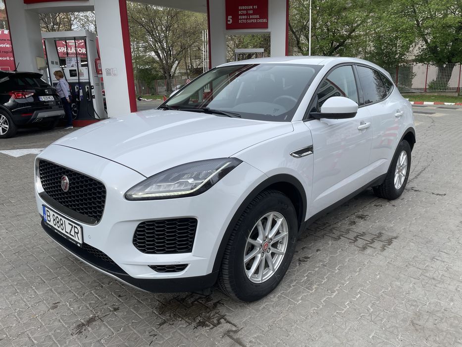 Jaguar E PACE, 180 CP, AWD, Alb perlat, turbina schimbata