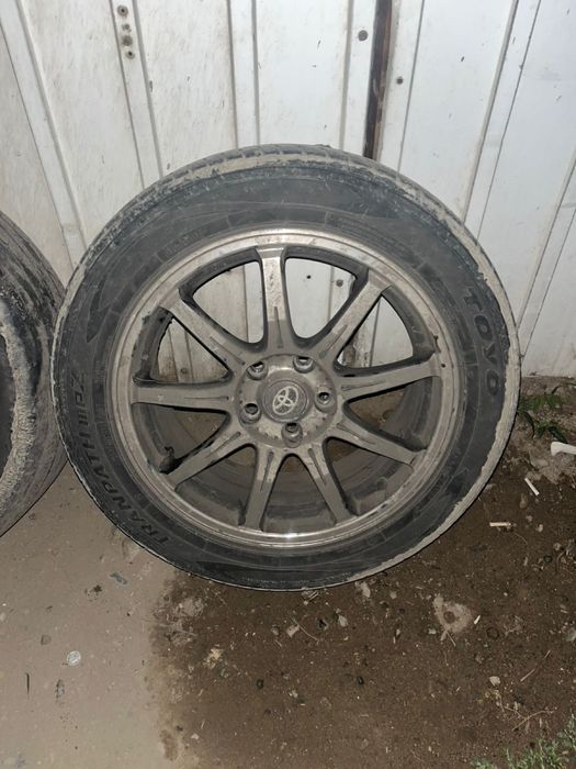 Сатылады !!! Продаётся диски 5х114.3 в подарок летные шины !!! срочно.