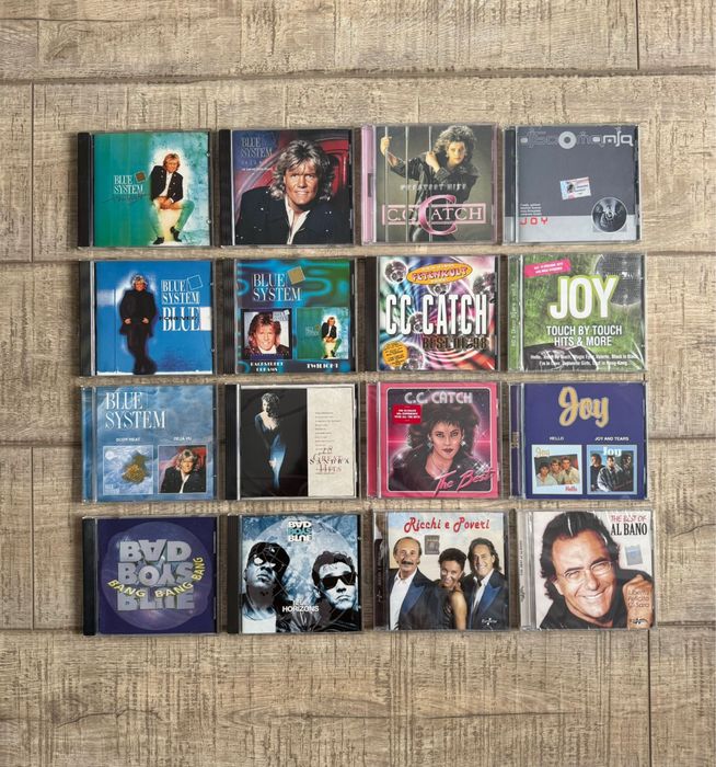 Pachet cd-uri Italo-disco - Bad Boys Blue/Blue System/CC Catch/Joy