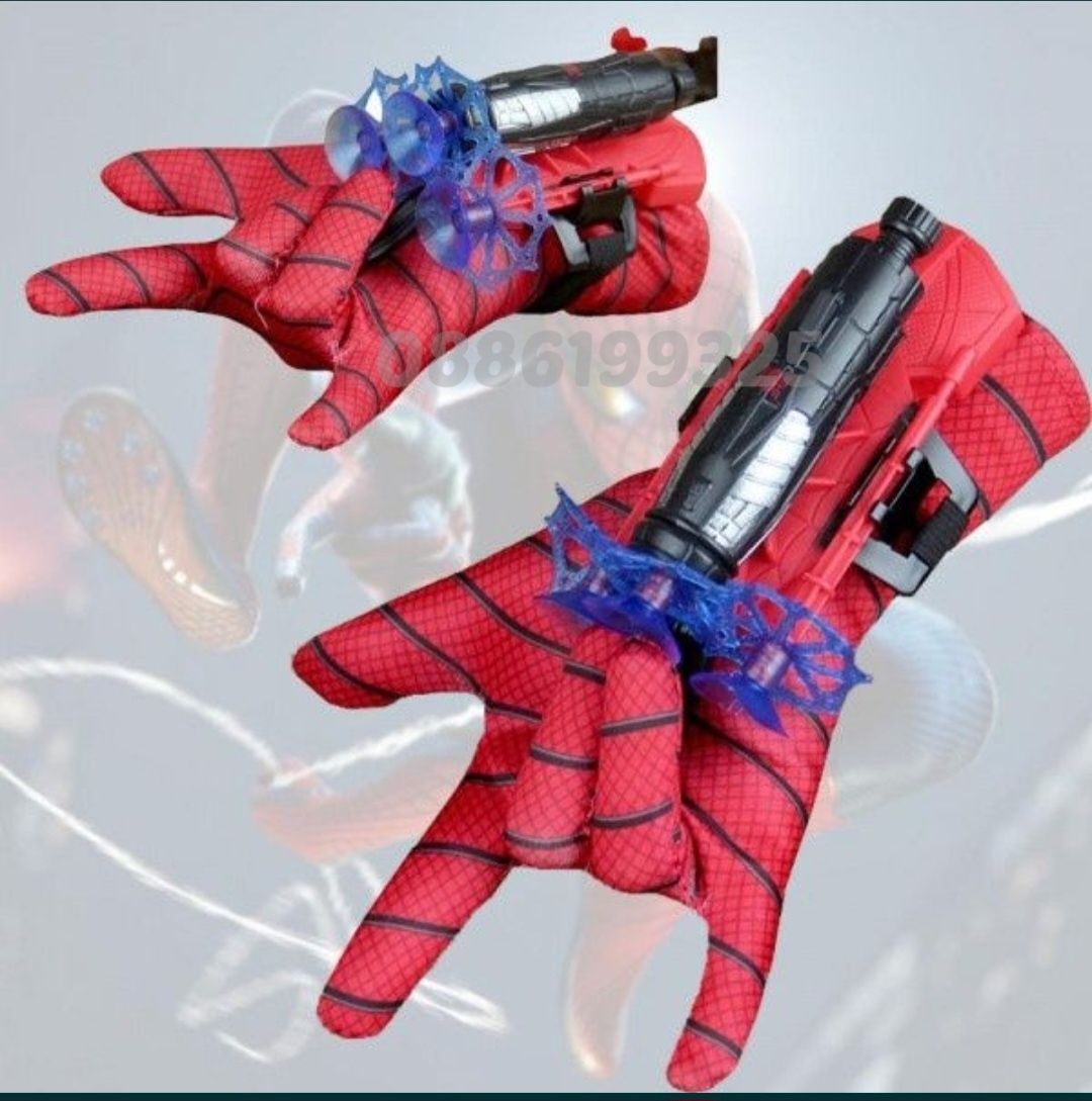 Спайдърмен ръкавица с изстрелване Spiderman ръкавица