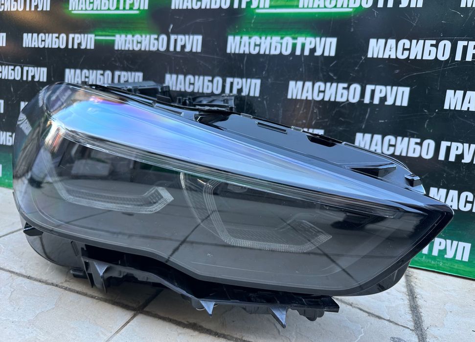 Фар far десен фарове Shadow Black за Бмв Ф44 Bmw 2 F44 Grand Coupe