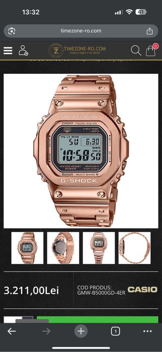 Ceas G-SHOCK Tough Solar model: GMW-B5000 Full Box, AMANET NO LIMIT.