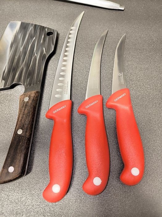 SET Cutite Macelarie 8 piese Germany RED
