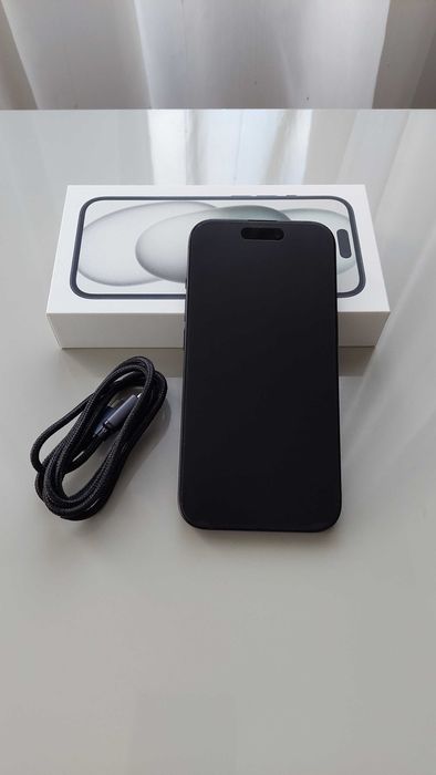 *** ТОП *** iPhone 15 *** 256 Black Гаранция 97% Батерия