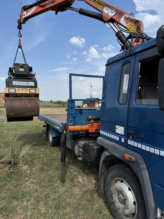 Volvo Fl 6 platforma cu macara autorizata ISCIR + Site Web