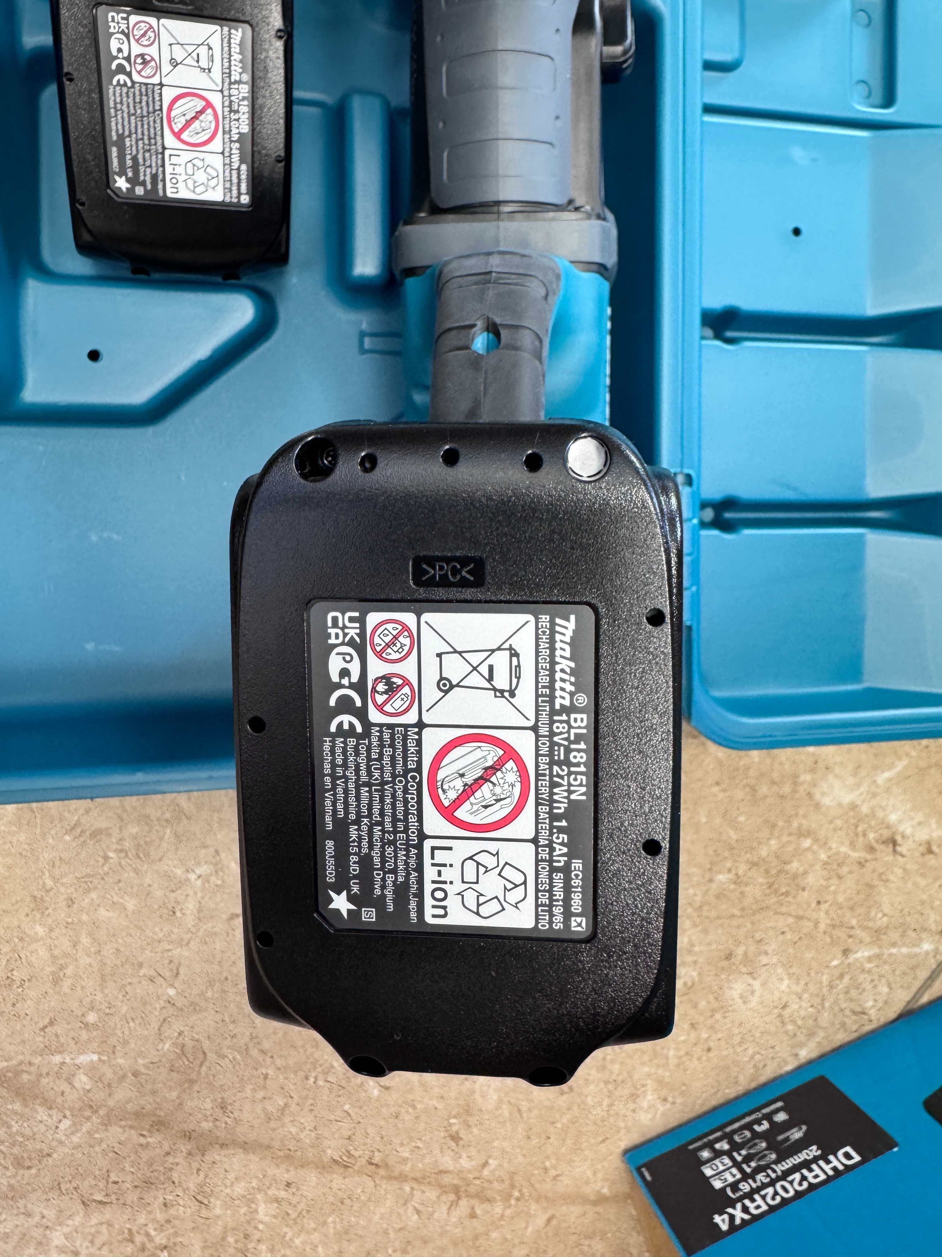 Makita DHR202RX4 Акумулаторен перфоратор