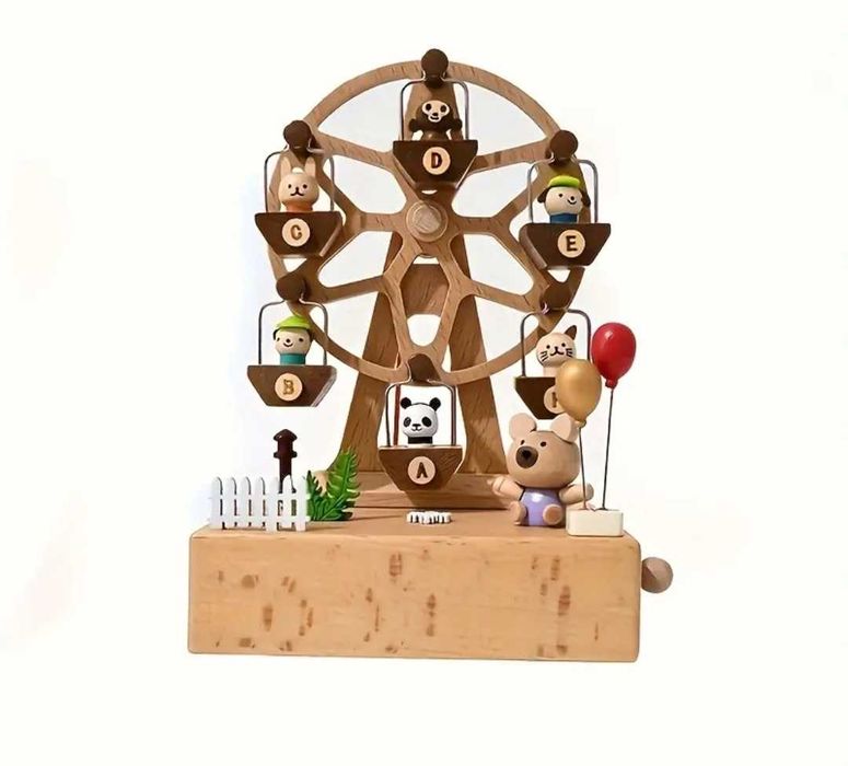 Уникална персонализирана дървена музикална кутия. Идеална за подарък