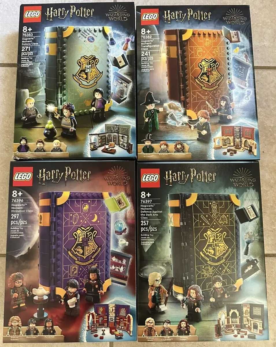 LEGO Harry Potter CARTI Hogwarts Moments - 76385, 76396 si 76397 -noi