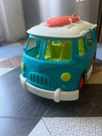 Детска играчка ван с отварящ се покрив и място за играчки вътре