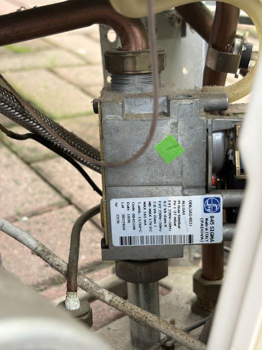 Centrala termica gaz Beretta - pentru piese/proiect, cu pompa Grundfos