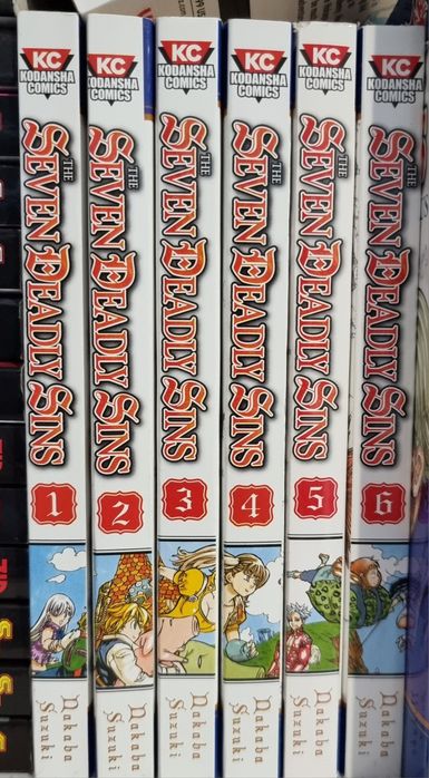 Manga - Seven Deadly Sins - diverse volume