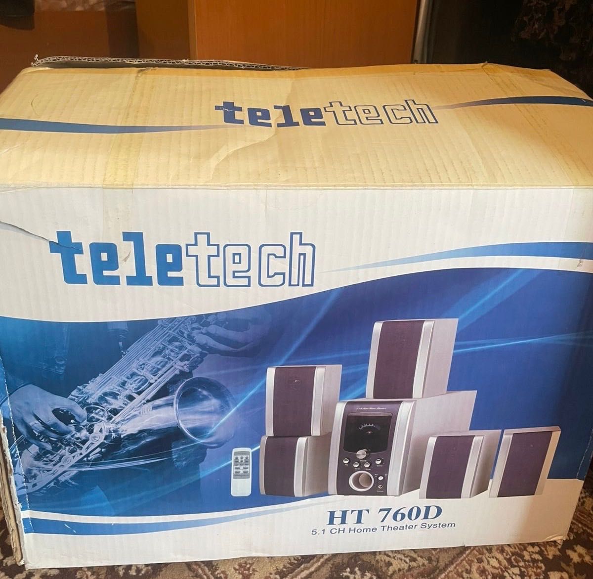 СИСТЕМА ЗА ДОМАШНО КИНО Teletech неупотребявана