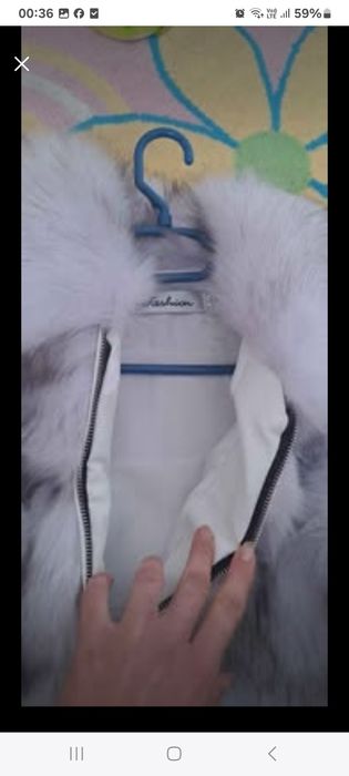 Blană eleganta blanita fashion noua