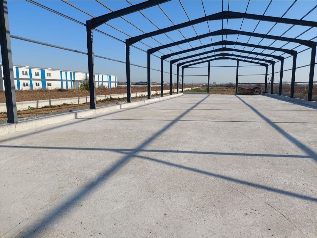 Vand și construiesc  o gama larga de hale sau structuri metalice  noi