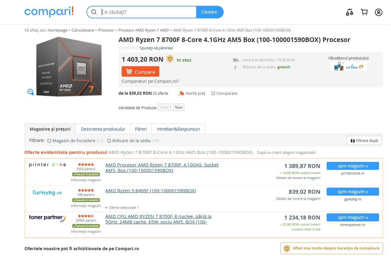 Kit gaming AMD Ryzen 7 8700F +msi b650 + 32 gb 6000