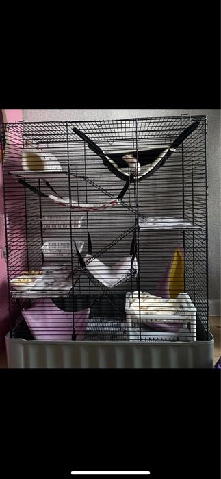 Продам клетку для грызунов, три этажа