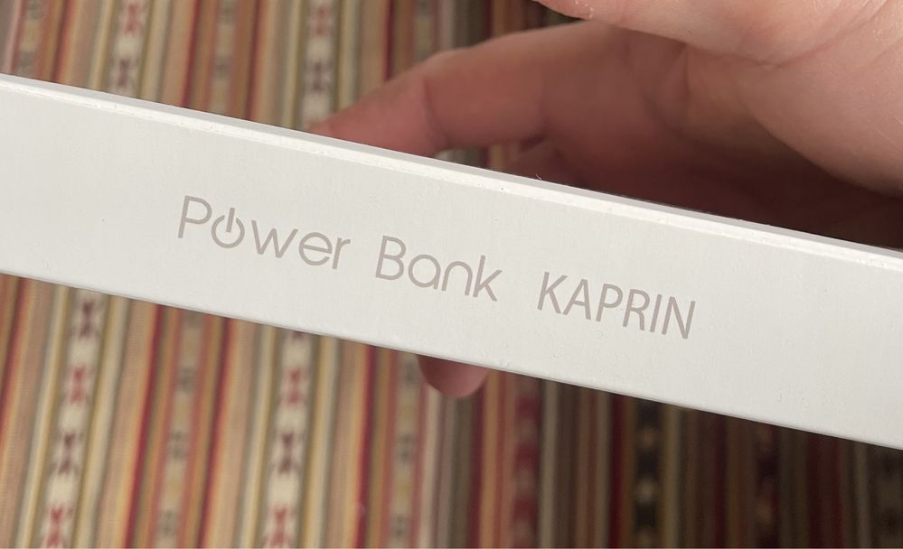 Baterie externa power bank Kaprin 10000 mAh NOUA