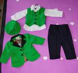 Vand costumas verde bebe  marimea 68 ( 3-6 luni)