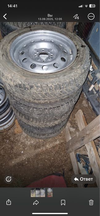 Продам зимние колеса в сборе комплект