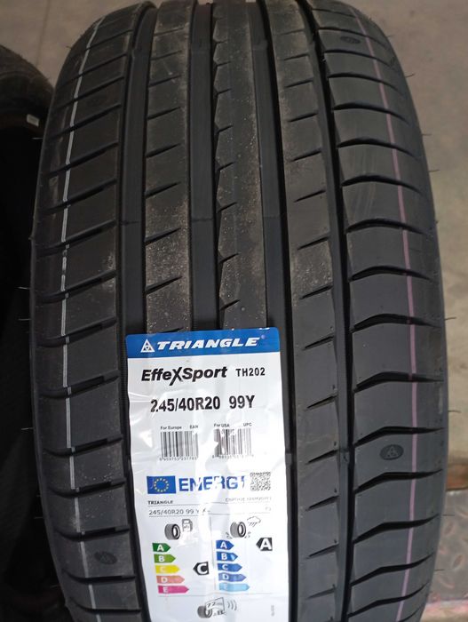 Set Anvelope (BMW) 275/35/20 Cu 245/40/20 Triangle Noi De Vara