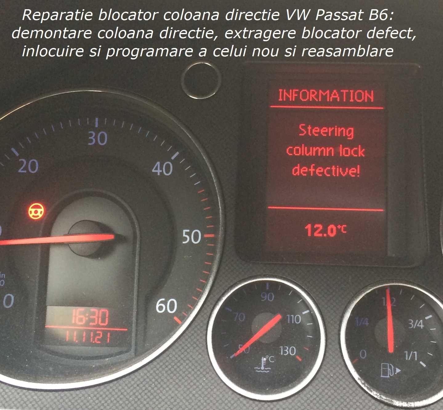 Deblocare coloana directie anulare blocator volan anulare imobilizator