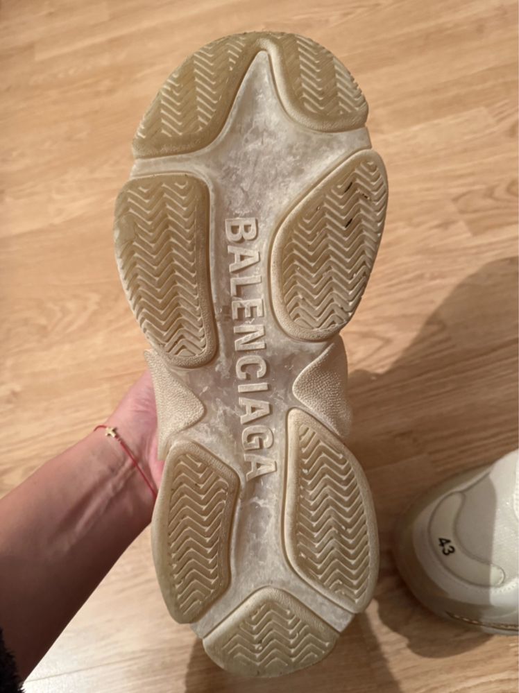 Balenciaga Triple S Clear Sole 43