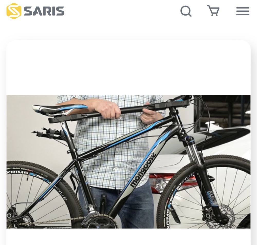 Suport SARIS Solo pt 1 bicicleta + Bike beam.