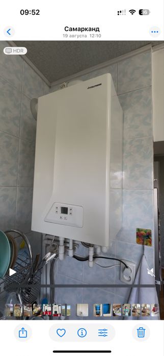 Двухконтурный котел б/у