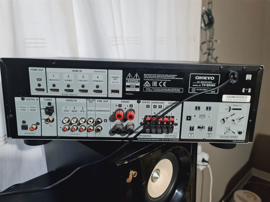 ONKIO AV riceiver  TX-SR494 4k