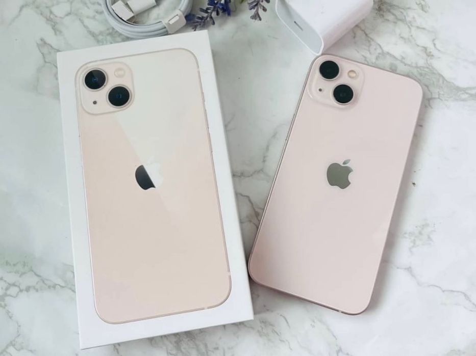iPhone 13 PINK 100% battery