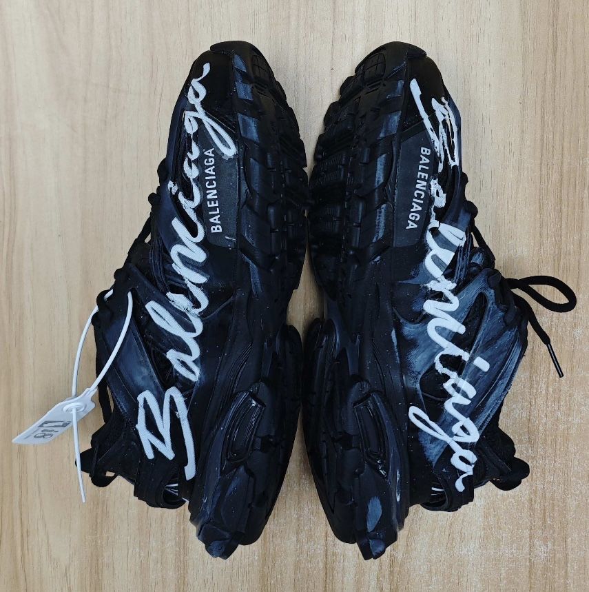 Adidasi Balenciaga Track black white